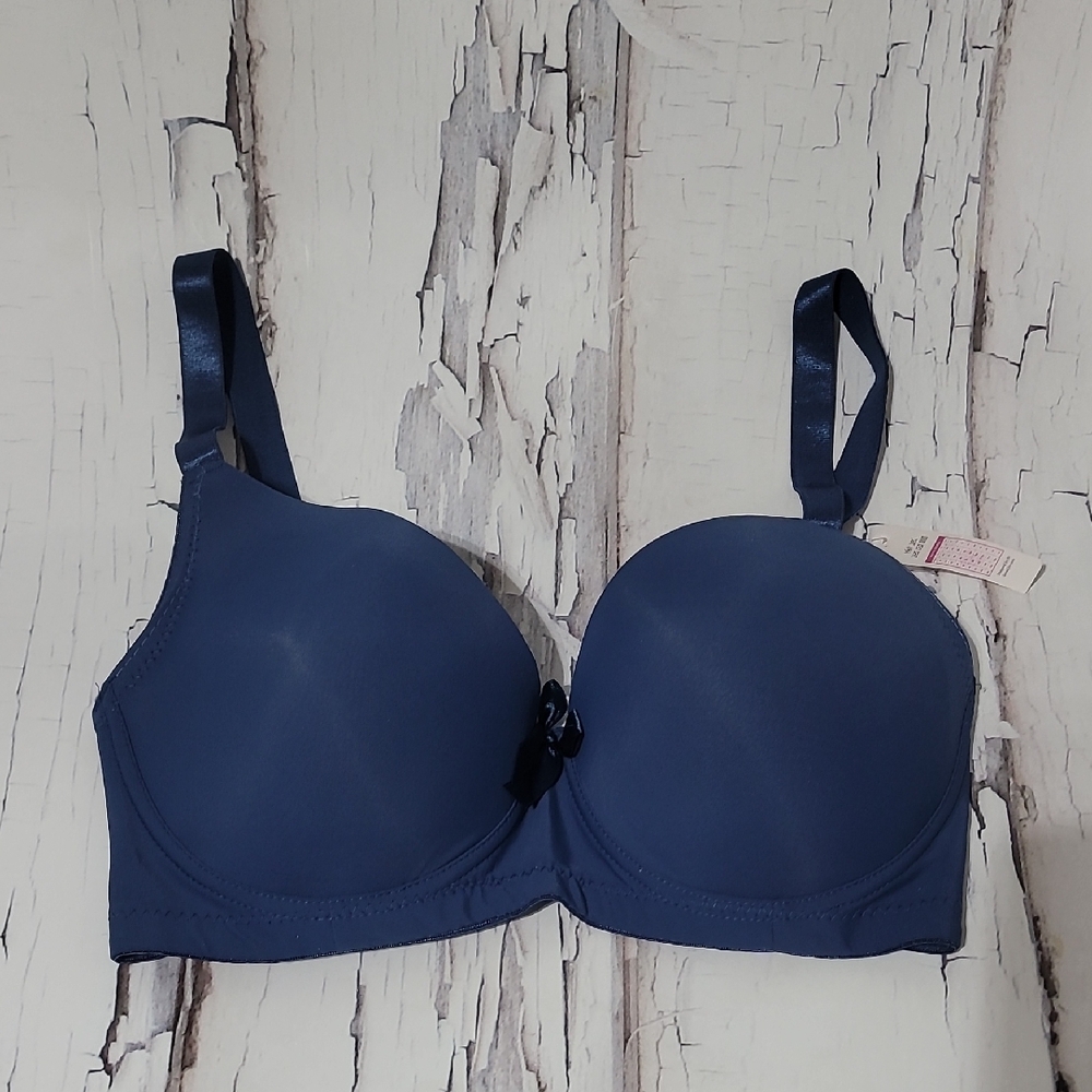 Viola's Secret NWT 34D Navy Blue Underwire Bra